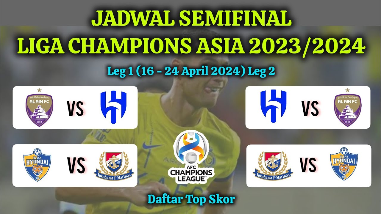 Jadwal Liga Champions Asia 2023