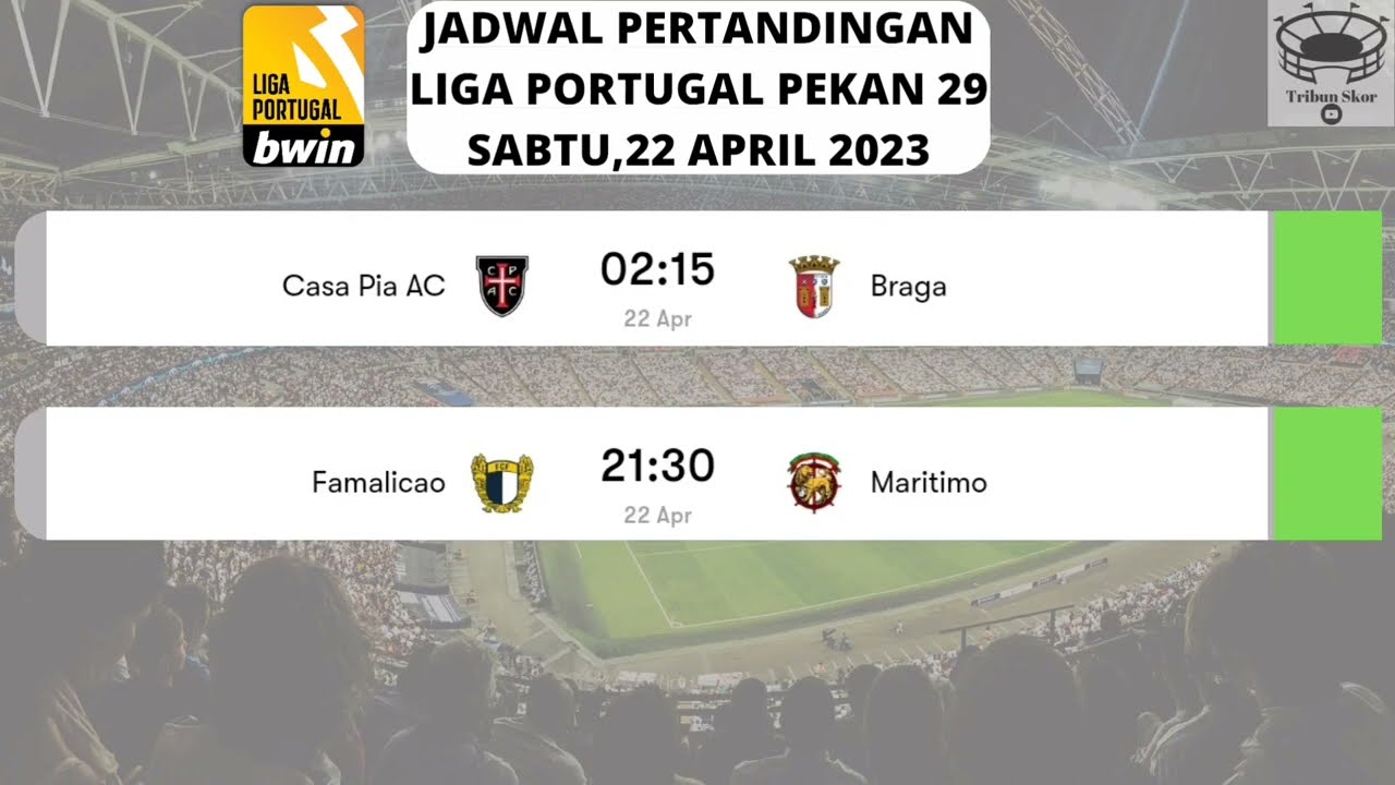 Jadwal Liga Portugal Malam Ini