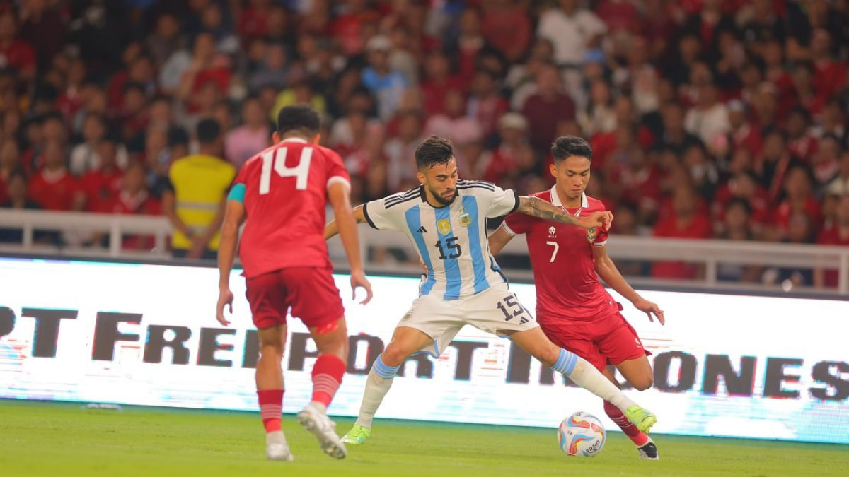 Bola Indonesia vs Argentina Pertandingan yang Menggugah Semangat