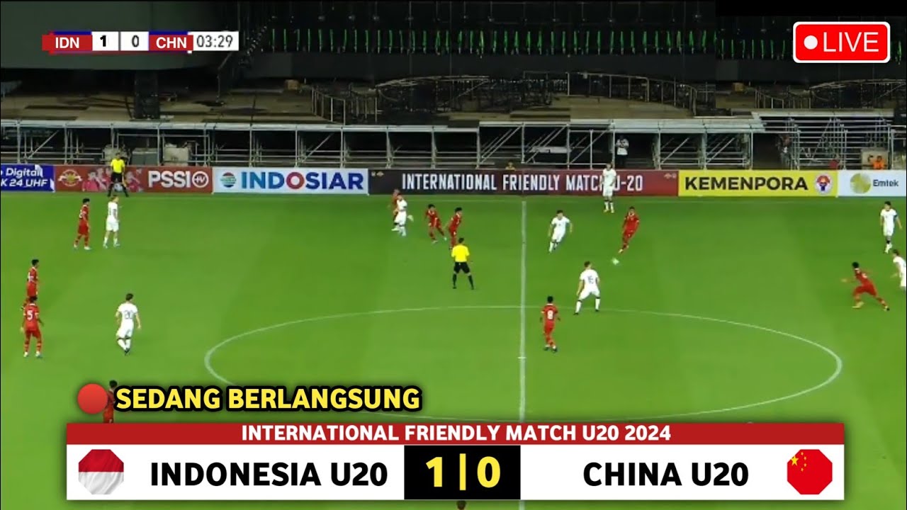 Skor Indonesia vs China U20 Pertarungan Menentukan di Dunia Sepak Bola Muda