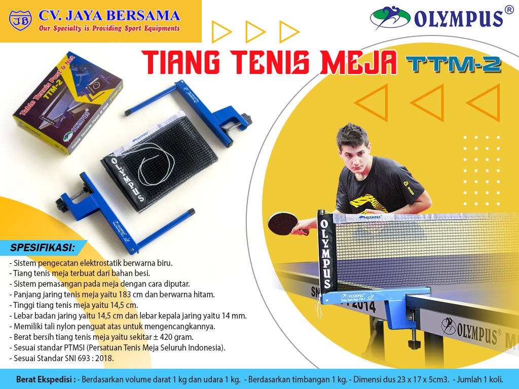 Tinggi Net Tenis Meja yang Ideal dalam Permainan